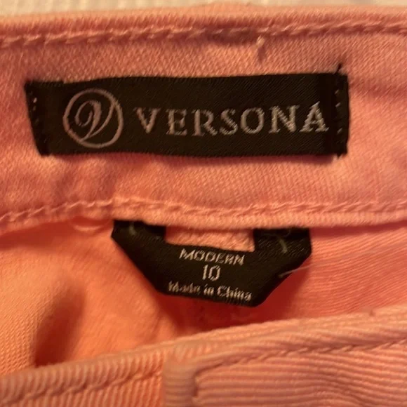 VERSONA Scalloped Hem Modern Rise Size 10